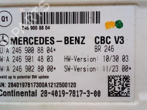Electronic module MERCEDES-BENZ CLA Coupe (C117) CLA 180 CDI / d (117.312) | BP38854828M83 - Image 3