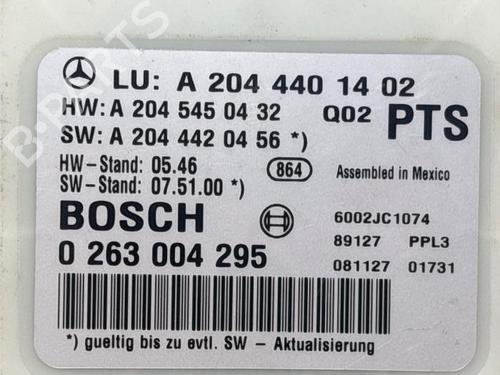 Control unit MERCEDES-BENZ GLK-CLASS (X204) 220 CDI (204.902) | BP38854437M11 - Image 3