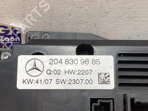 Climate control MERCEDES-BENZ C-CLASS (W204) C 200 CDI (204.001) | BP38850255I5 - Image 3