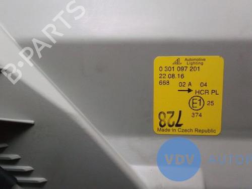 Left headlight MERCEDES-BENZ SLK (R170) 200 Kompressor (170.445) | BP25955791C28 