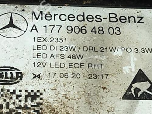 Right headlight MERCEDES-BENZ A-CLASS (W177) A 250 e (177.086) | BP38817499C29 - Image 3