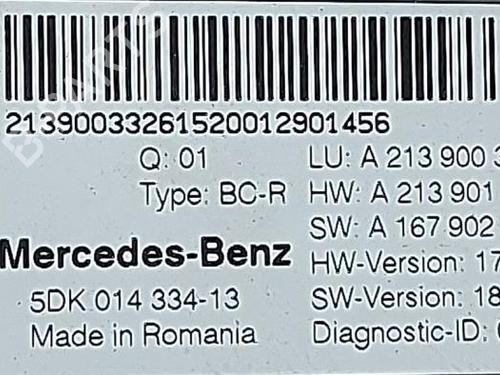 Electronic module MERCEDES-BENZ CLS (C257) CLS 220 d (257.314) | BP39936253M83 - Image 2