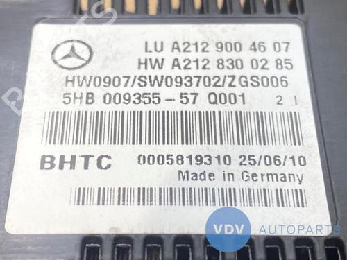 Climate control MERCEDES-BENZ E-CLASS T-Model (S212) E 350 CDI (212.225) | BP25957465I5 