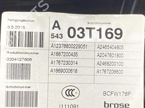 Front right panel MERCEDES-BENZ A-CLASS (W176) A 180 (176.042) | BP38847574C59 - Image 2