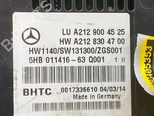 Climate control MERCEDES-BENZ E-CLASS (W212) E 350 BlueTEC 4-matic (212.094) | BP38850298I5 - Image 3