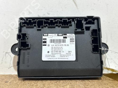 Used Electronic module Electronic module MERCEDES-BENZ S-CLASS Coupe (C216) CL 500 (216.371) (388 hp) 40202432 40202432