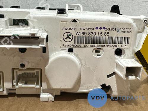 Climate control MERCEDES-BENZ A-CLASS (W169) A 150 (169.031, 169.331) | BP25948666I5 