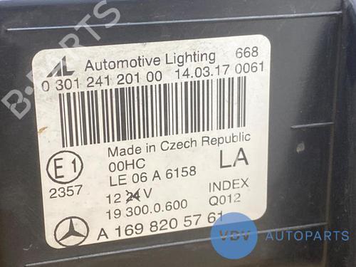 Left headlight MERCEDES-BENZ A-CLASS (W169) A 160 (169.031, 169.331) | BP25958990C28 