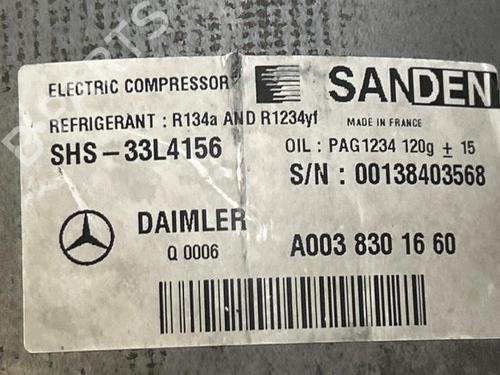 AC compressor MERCEDES-BENZ E-CLASS (W212) E 300 Hybrid / BlueTEC Hybrid (212.098) | BP38820018M34 - Image 3