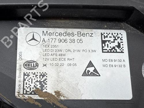 Right headlight MERCEDES-BENZ A-CLASS (W177) A 250 e (177.086) | BP38825601C29 - Image 4