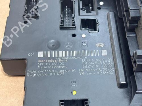 Electronic module MERCEDES-BENZ C-CLASS (W204) C 200 CDI (204.001) | BP38855322M83 - Image 4