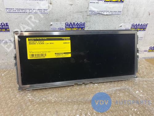 Used Display monitor MERCEDES-BENZ S-CLASS (W222, V222, X222) S 400 Hybrid / h (222.057, 222.157) (306 hp) 25955309