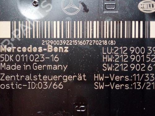 Electronic module MERCEDES-BENZ E-CLASS Coupe (C207) E 220 CDI / d (207.302, 207.301) | BP38855299M83 - Image 3
