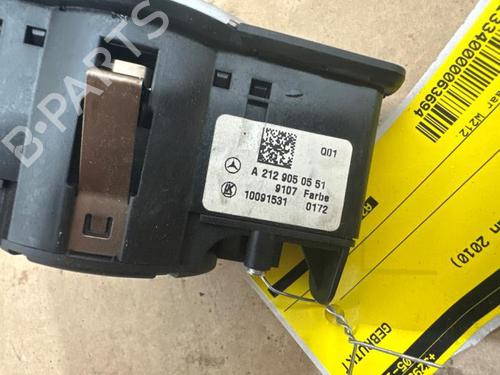 Headlight switch MERCEDES-BENZ E-CLASS (W212) E 200 CDI / BlueTEC (212.005, 212.006) | BP38835983I24 - Image 3