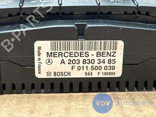 Climate control MERCEDES-BENZ C-CLASS (W203) C 200 CDI (203.007) | BP25948624I5 