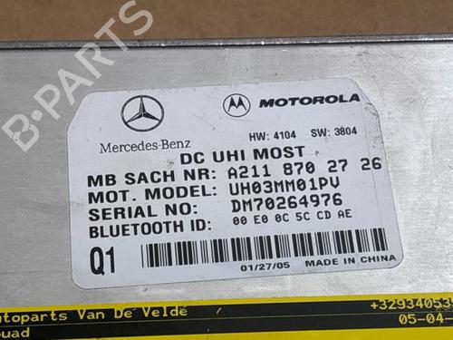 Electronic module MERCEDES-BENZ E-CLASS (W211) E 200 CDI (211.004) | BP38851730M83 - Image 4