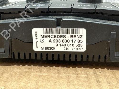 Climate control MERCEDES-BENZ C-CLASS (W203) C 270 CDI (203.016) | BP38850424I5 - Image 7