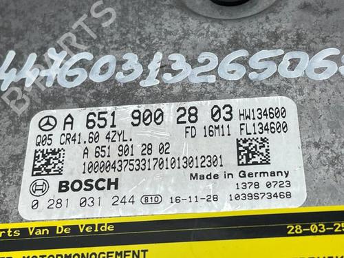 Engine control unit (ECU) MERCEDES-BENZ VITO Van (W447) 114 CDI (447.601, 447.603, 447.605) | BP38830187M57 - Image 3