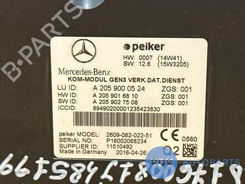Other MERCEDES-BENZ C-CLASS (W205) C 220 BlueTEC / d (205.002, 205.004) | BP25950338O1 