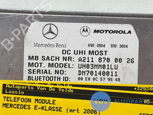 Other MERCEDES-BENZ E-CLASS (W211) E 200 CDI (211.004) | BP26608278O1