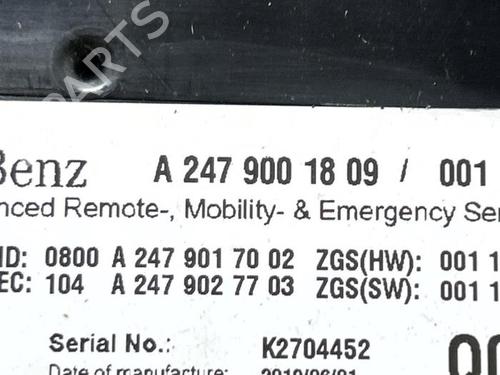 Electronic module MERCEDES-BENZ GLB (X247) GLB 200 d (247.612) | BP38818506M83 - Image 3