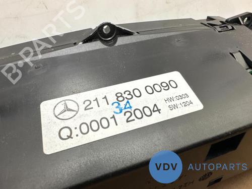 Climate control MERCEDES-BENZ E-CLASS (W211) E 200 CDI (211.004) | BP25948793I5
