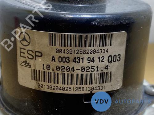 ABS pump MERCEDES-BENZ C-CLASS (W203) C 220 CDI (203.006, 203.008) | BP25956963M43 