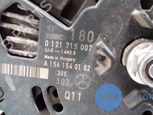 Alternator MERCEDES-BENZ C-CLASS (W204) C 63 AMG (204.077) | BP25940951M7 