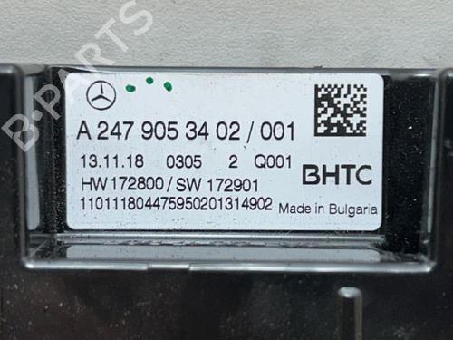 Climate control MERCEDES-BENZ A-CLASS Saloon (V177) A 180 d (177.103) | BP38822579I5 - Image 3