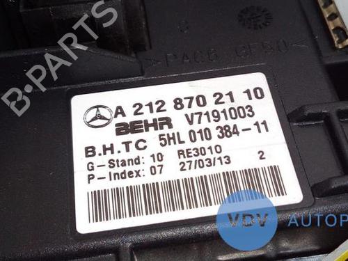 Heater blower motor MERCEDES-BENZ E-CLASS (W212) E 200 CDI / BlueTEC (212.005, 212.006) | BP25943520M62 