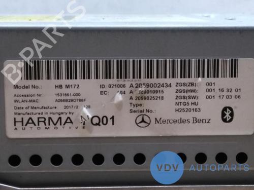 Radio MERCEDES-BENZ C-CLASS (W205) C 220 BlueTEC / d (205.002, 205.004) | BP25942963E6 