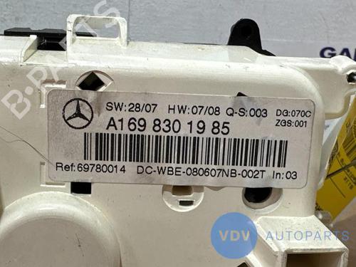 Climate control MERCEDES-BENZ A-CLASS (W169) A 150 (169.031, 169.331) | BP25948655I5 