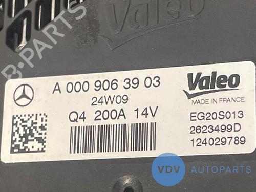 Alternator MERCEDES-BENZ SPRINTER 3,5-t Van (B907, B910) 311 CDI RWD (907.631, 907.633, 907.635, 907.637) | BP25964077M7 