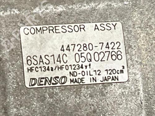 AC compressor MERCEDES-BENZ A-CLASS (W176) A 180 CDI (176.000) | BP38824606M34 - Image 3