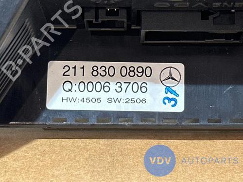 Climate control MERCEDES-BENZ E-CLASS (W211) E 220 CDI (211.006) | BP25948923I5