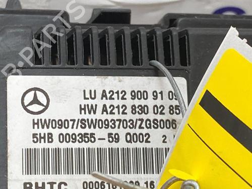 Climate control MERCEDES-BENZ E-CLASS (W212) E 200 CDI / BlueTEC (212.005, 212.006) | BP38850280I5 - Image 3