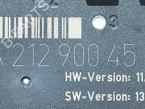 Electronic module MERCEDES-BENZ E-CLASS T-Model (S212) E 200 CDI / BlueTEC (212.205, 212.206) | BP38816714M83 - Image 3
