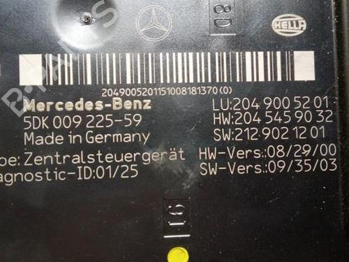Electronic module MERCEDES-BENZ C-CLASS T-Model (S204) C 220 CDI (204.202) | BP38855332M83 - Image 3