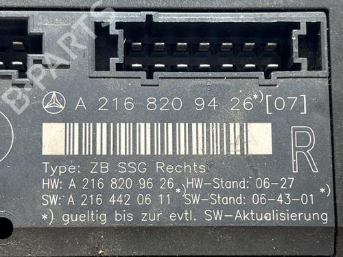 Control unit MERCEDES-BENZ S-CLASS Coupe (C216) CL 500 (216.371) | BP40161843M11 - Image 3
