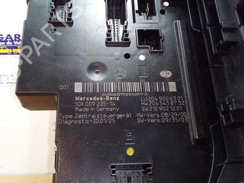 Electronic module MERCEDES-BENZ C-CLASS (W204) C 200 CDI (204.001) | BP38854844M83 - Image 8