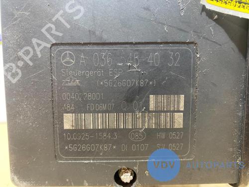 Elektronisk modul MERCEDES-BENZ C-CLASS (W203) C 200 CDI (203.007) | BP25951344M83 