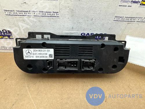Climate control MERCEDES-BENZ C-CLASS (W204) C 200 CDI (204.001) | BP25948810I5 