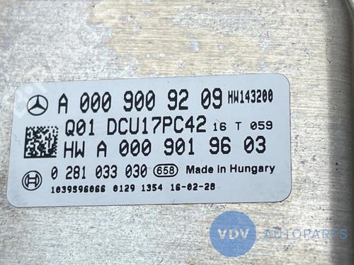 Control unit MERCEDES-BENZ C-CLASS (W205) C 160 (205.044) | BP25968293M11 