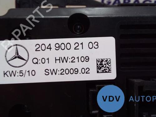 Climate control MERCEDES-BENZ C-CLASS (W204) C 200 CDI (204.001) | BP25944846I5 