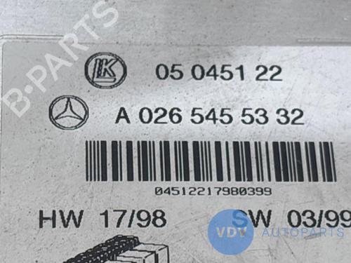 Electronic module MERCEDES-BENZ S-CLASS (W220) S 320 CDI (220.025, 220.125) | BP27188462M83 