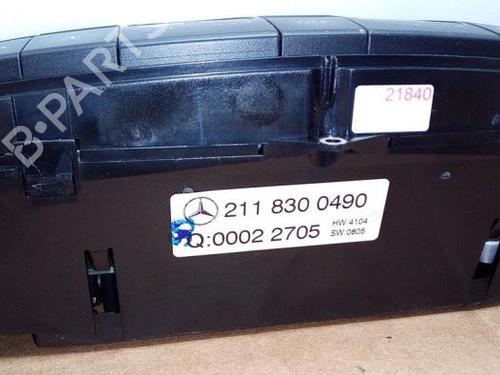 Climate control MERCEDES-BENZ E-CLASS (W211) E 280 (211.054) | BP38855996I5  - Image 8
