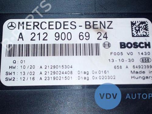 Electronic module MERCEDES-BENZ E-CLASS (W212) E 220 CDI | BP25943475M83
