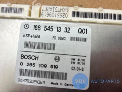 Electronic module MERCEDES-BENZ A-CLASS (W168) A 190 (168.032, 168.132) | BP25972834M83 