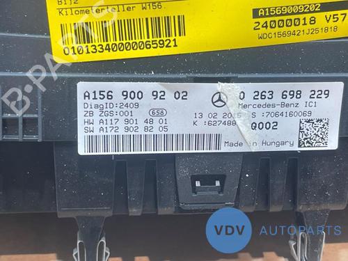 Display monitor MERCEDES-BENZ GLA-CLASS (X156) GLA 180 (156.942) | BP25968095C48 
