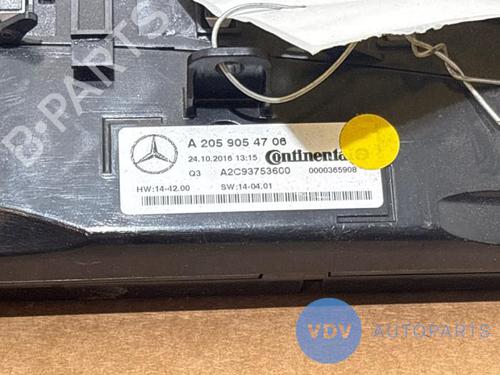 Climate control MERCEDES-BENZ C-CLASS (W205) C 300 BlueTEC Hybrid / h (205.012) | BP26195406I5 